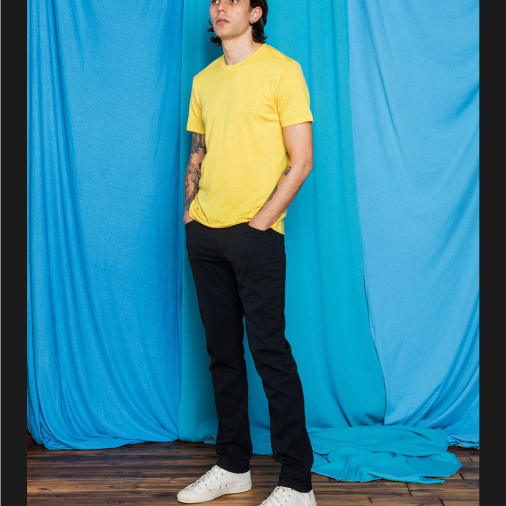 Outlier Slim Dungarees – Black • Size 31